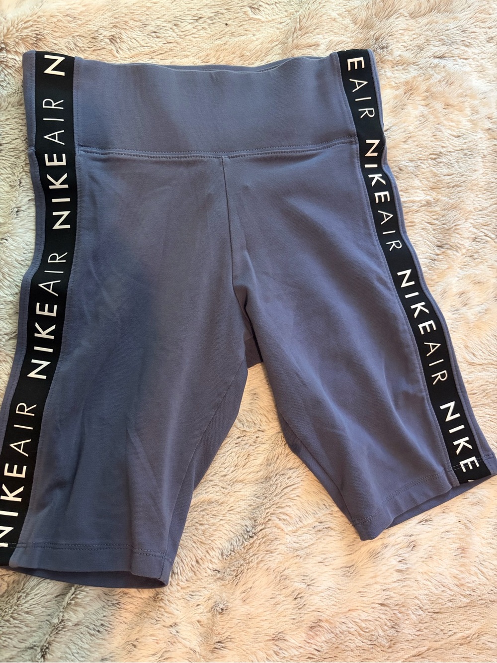 Nike Air purple bike shorts